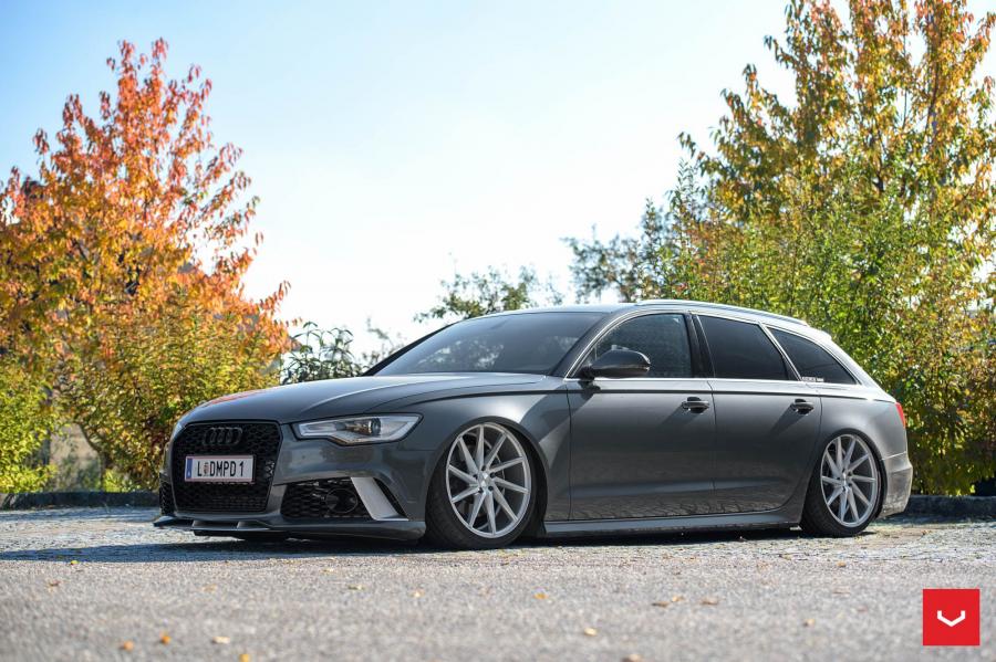  Audi A6 Avant on Vossen Wheels (CVT) (4G, C7) 2016 года  (фото 1 из 20)